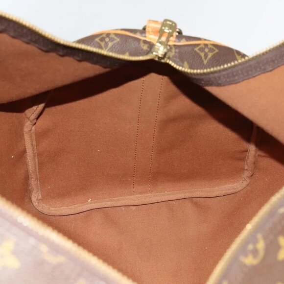 LOUIS VUITTON Monogram Keepall Bandouliere 55 Boston Bag M41414 LV Auth 132834 - Picture 13 of 16